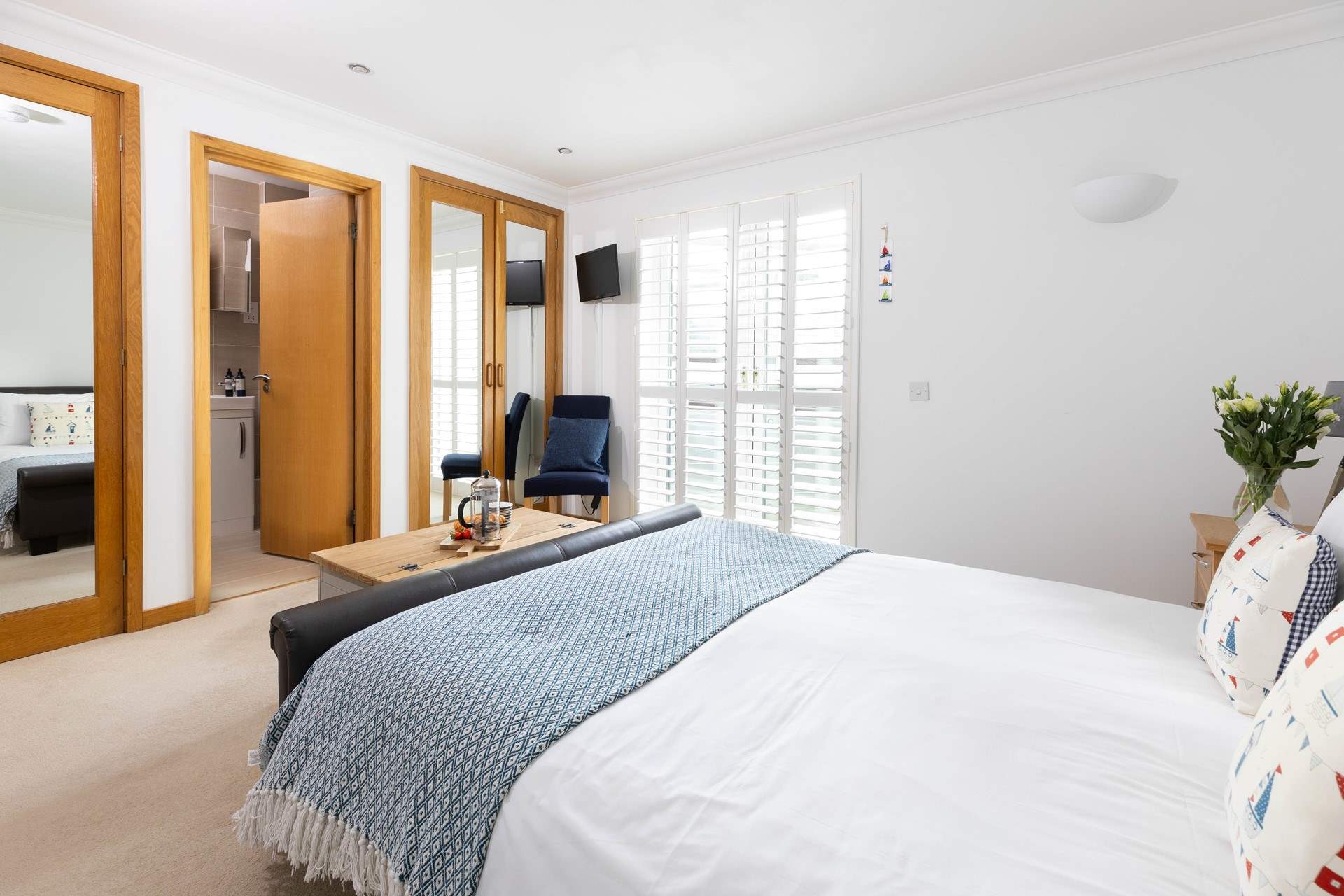 Bedroom 1 has an en suite shower-room.