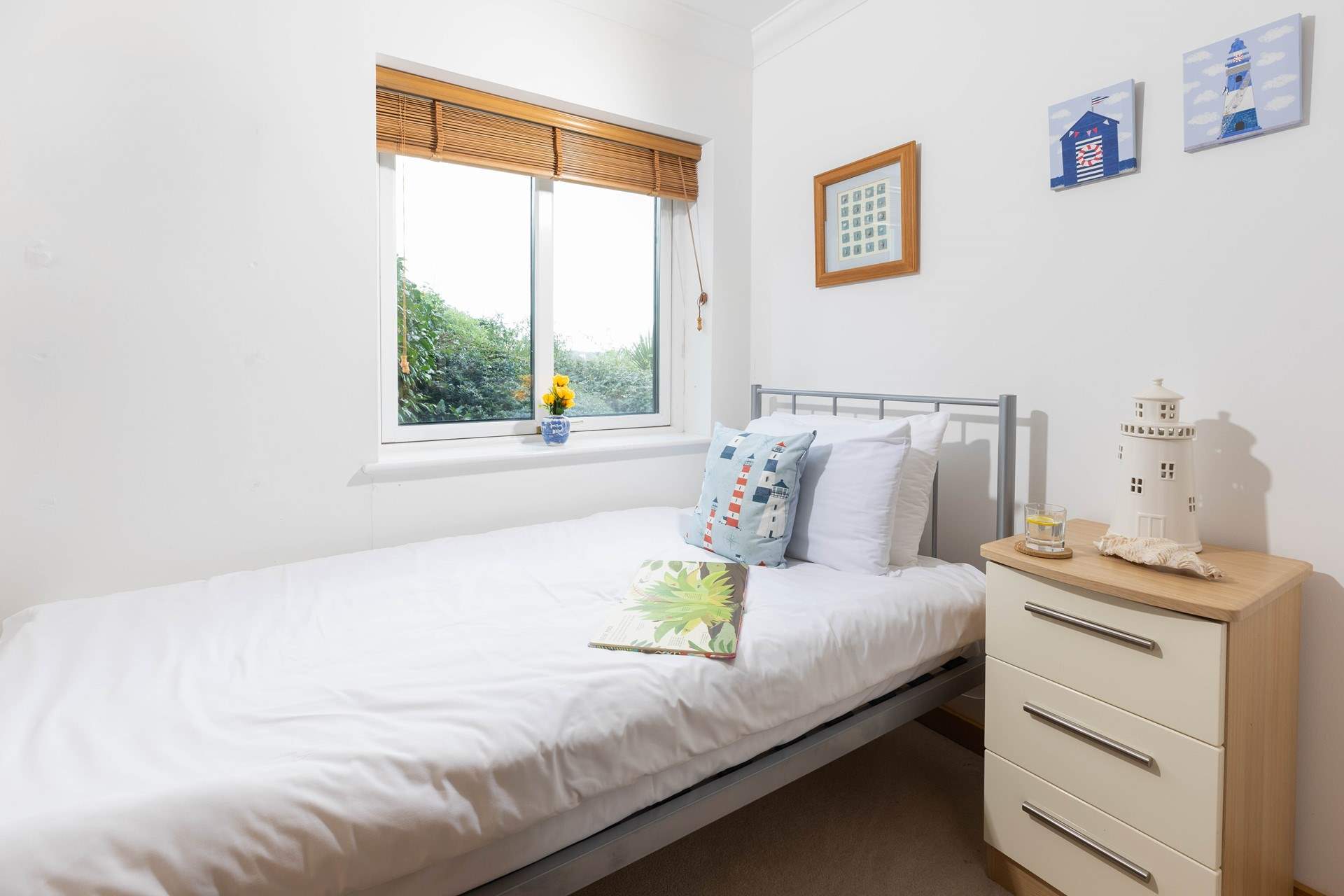 Bedroom 3 has a single bed.