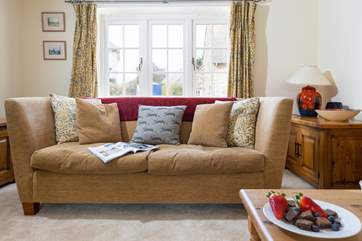 Sink back in to the comfy sofas.