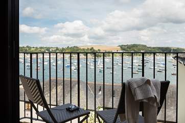 The perfect spot for watching the boats pass by.