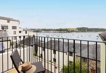 Enjoy slow mornings taking in the view from your balcony. 