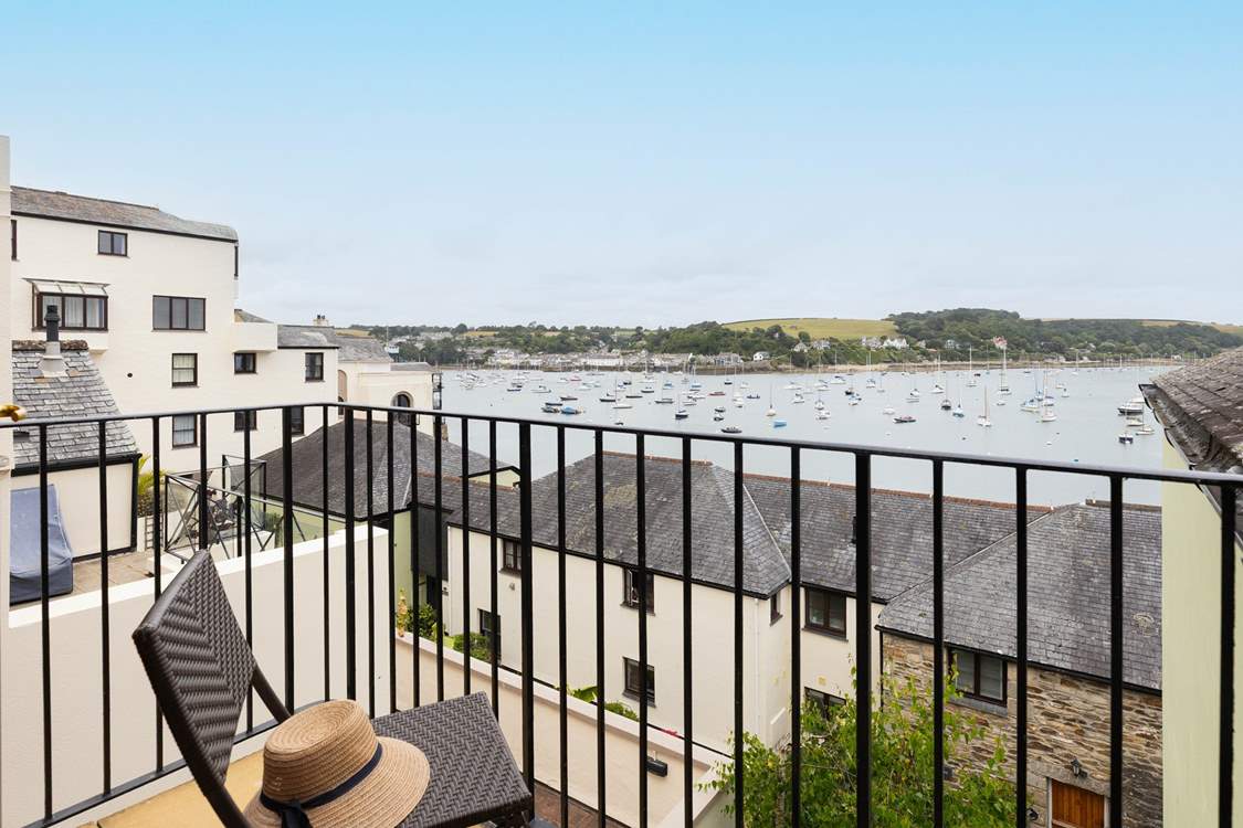 Enjoy slow mornings taking in the view from your balcony.