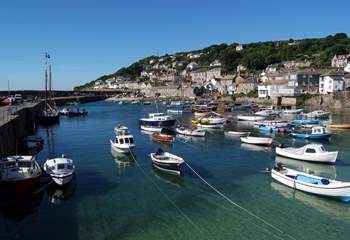 Mousehole is four miles away.