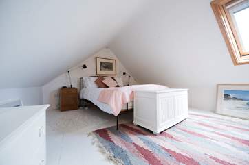 The bedroom.