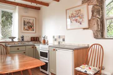 The kitchen/diner.