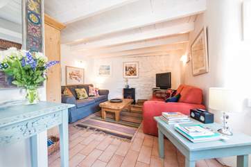 The comfortable sitting-area.