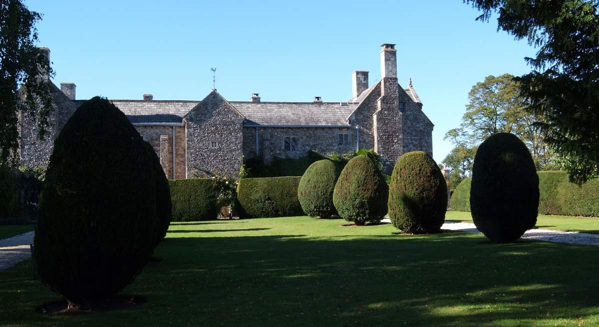 Cadhay House near Ottery St Mary, close to Honiton, is an incredible privately owned historic house and gardens that are open to the public on bank holiday weekends.