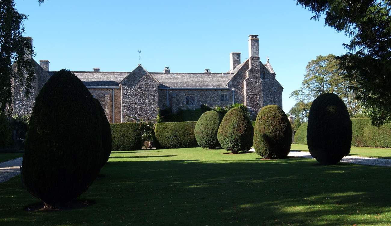 Cadhay House near Ottery St Mary, close to Honiton, is an incredible privately owned historic house and gardens that are open to the public on bank holiday weekends.