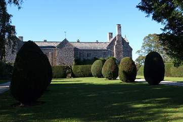 Cadhay House near Ottery St Mary, close to Honiton, is an incredible privately owned historic house and gardens that are open to the public on bank holiday weekends.