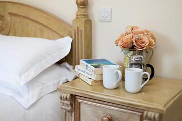You will be tempted to have a long lie in in this comfortable room.
