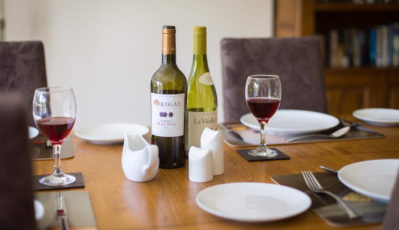 This really is just the place for an elegant dinner to celebrate your holiday.