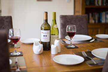 This really is just the place for an elegant dinner to celebrate your holiday.