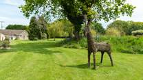 Mount Pleasant Lodge is in a glorious setting with delightful, beautifully maintained gardens to enjoy.