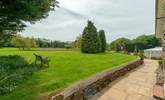 This is the view from the front of the Lodge - there are doors to the gardens from both the kitchen/dining-room and the living-room. - Thumbnail Image