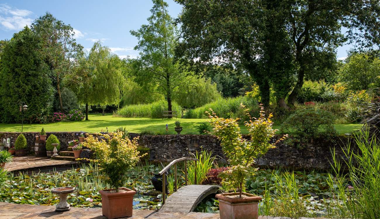 This is the scene that will greet you on arrival. Stunning!