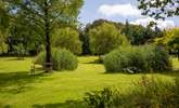 There are many tranquil and tucked-away private places for you to sit in the gardens.  - Thumbnail Image