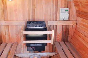 The sauna is a real treat!