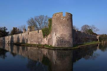 The Bishop's Palace at Wells comes complete with a moat.