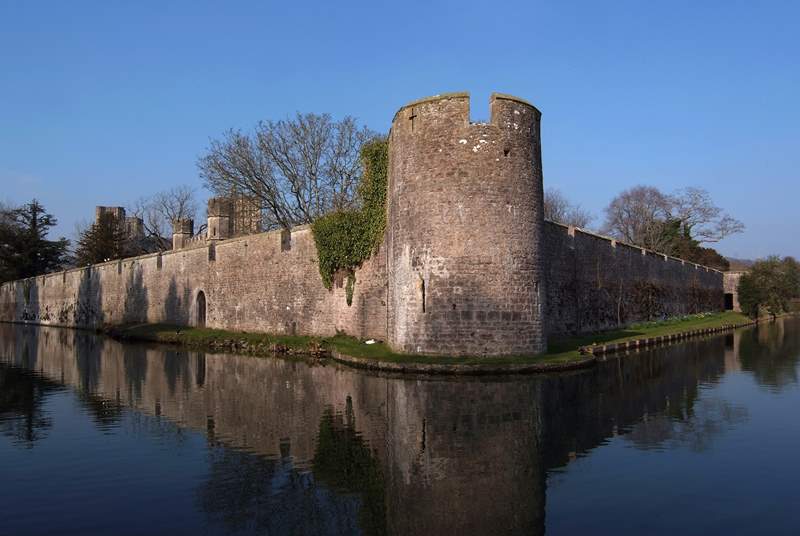The Bishop's Palace at Wells comes complete with a moat.