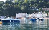 Bay Cottage (the detached middle property), from the water. - Thumbnail Image