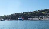 Boats coming into the estuary from the open sea. - Thumbnail Image