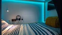 Inside a pod you will find all the entertainment you could ever wish for. 