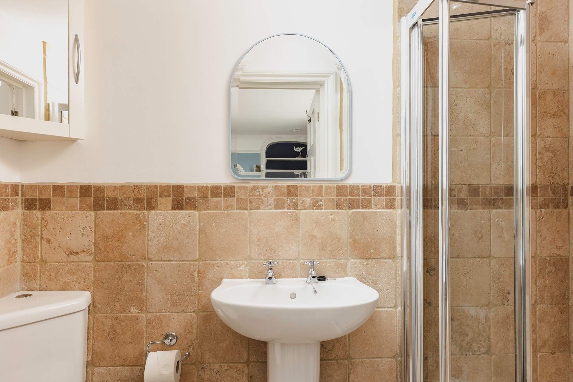 The en suite shower room to bedroom 1.