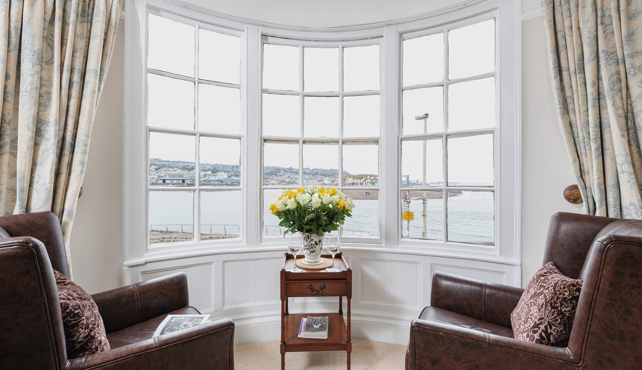 And you can enjoy the view from the sitting-room too.