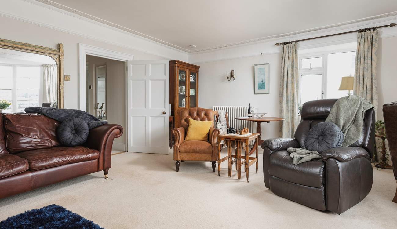 This delightful room is perfect for relaxing on holiday.