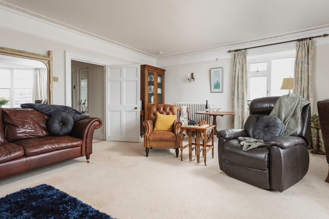 This delightful room is perfect for relaxing on holiday.