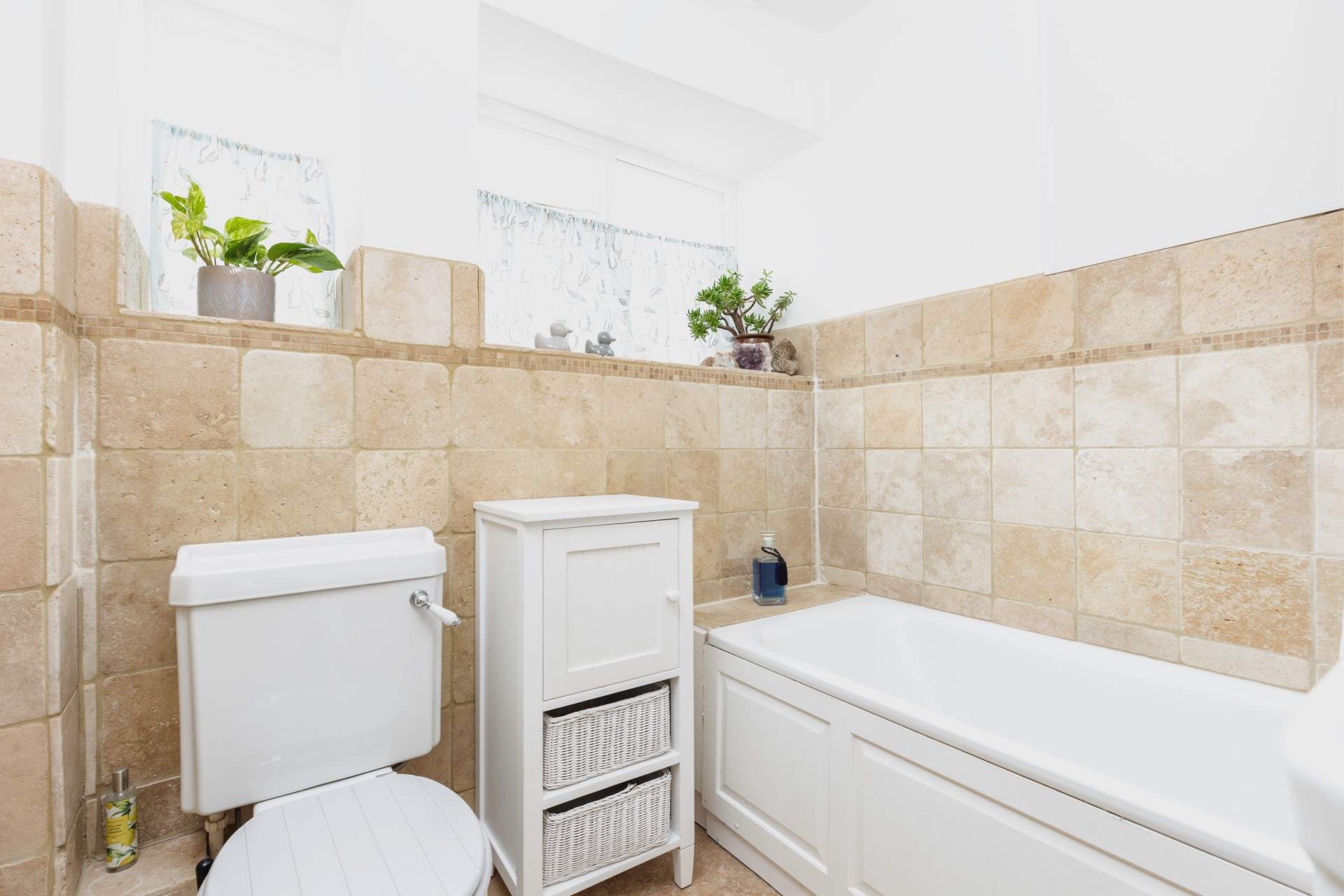 The family bathroom on the first floor.