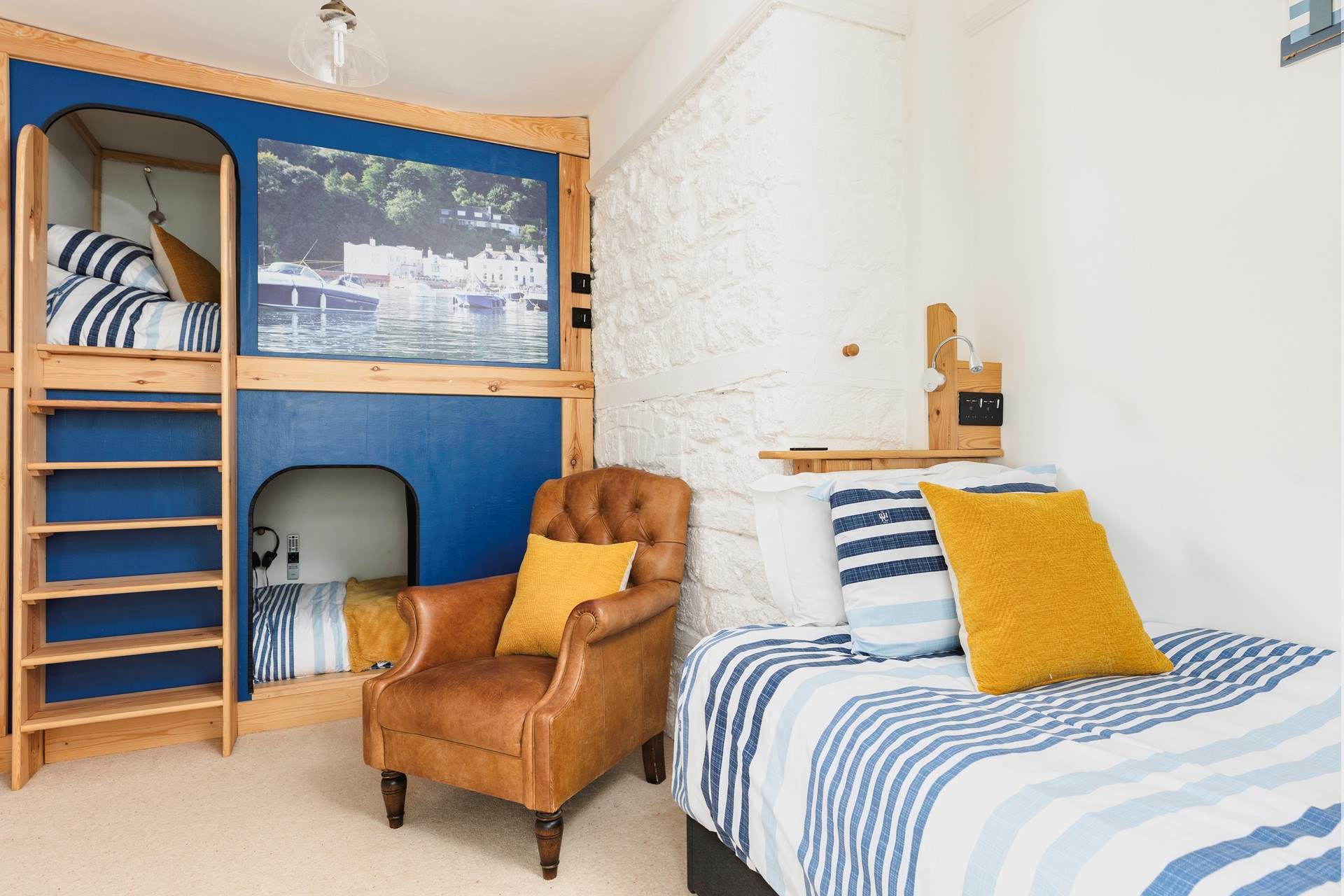 What fun, the 'pods' are super cool and there is an entertainment station in each.