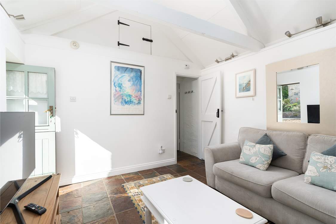This light space is perfect for relaxing.