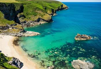 The west of Cornwall is full of beautiful coves to visit, pack a picnic and head out for the day.