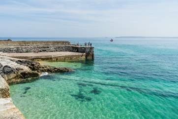 St Ives, a short drive away.