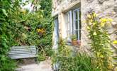 The pretty rear courtyard, the perfect place to relax. - Thumbnail Image