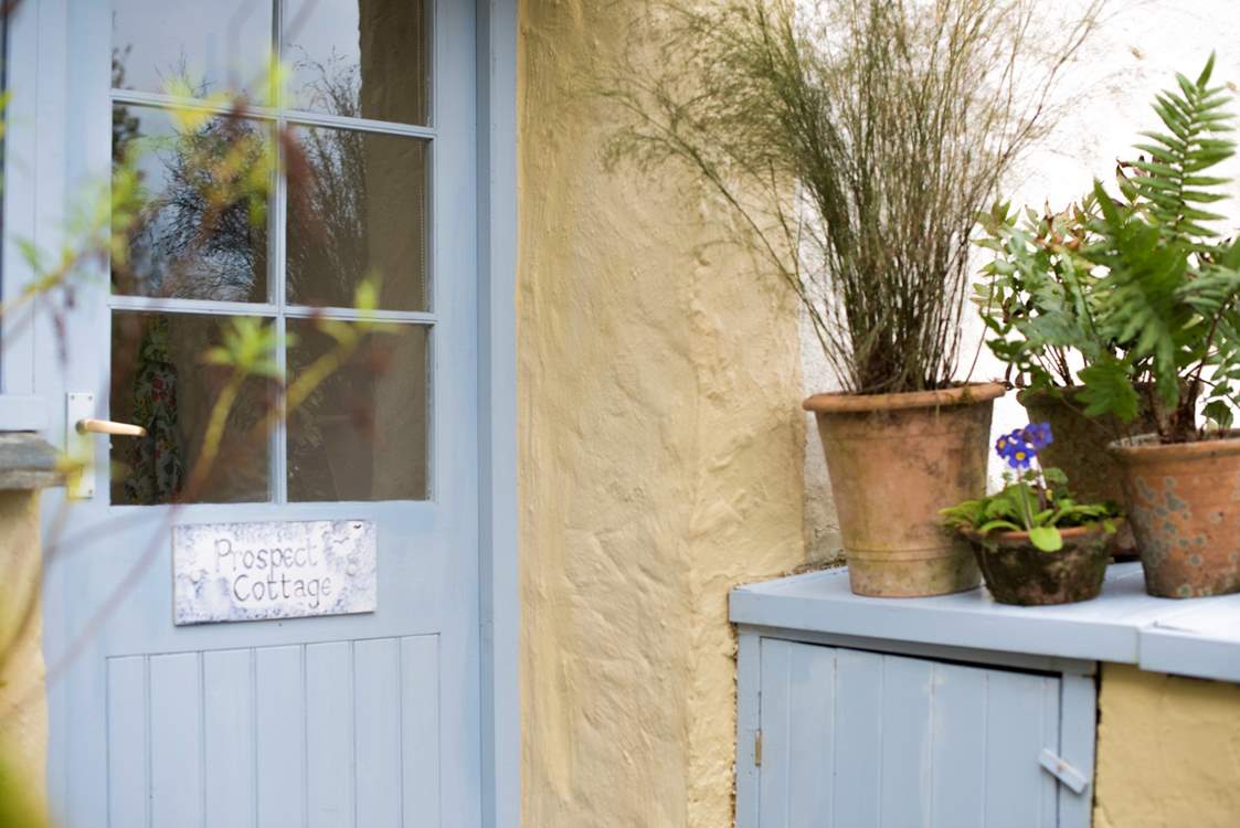 The owners artistic talent welcomes you to west Cornwall.