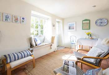 An open plan area filled with natural light.