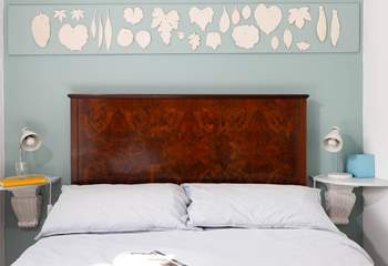 A beautiful bedroom for a peaceful nights sleep.