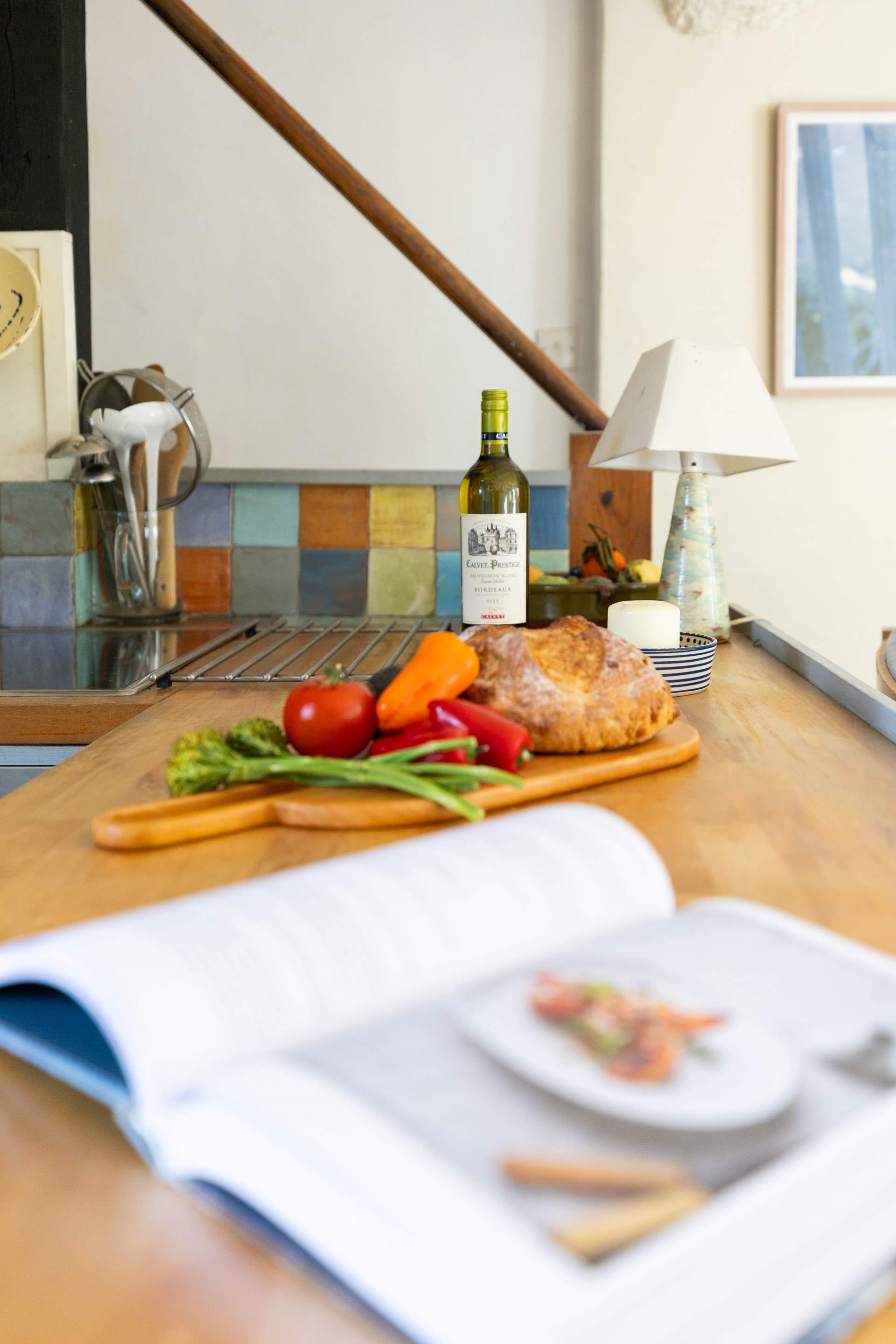 Shop locally and prepare dinner whilst planning tomorrow's adventures.