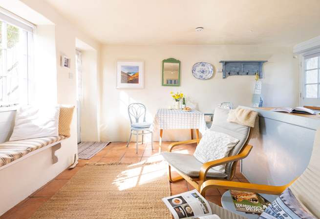 Prospect Cottage is designed to offer a snug retreat after a day in the Cornish countryside.