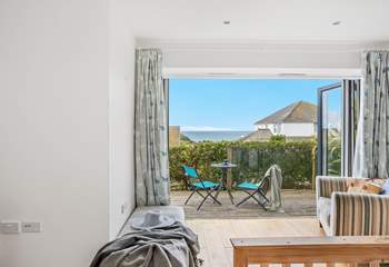 Enjoying your morning coffee and paper in this delightful spot is the best way to start any day.