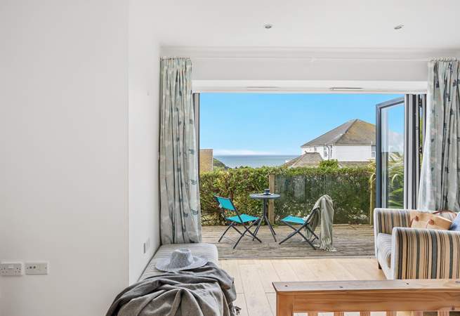 Enjoying your morning coffee and paper in this delightful spot is the best way to start any day.