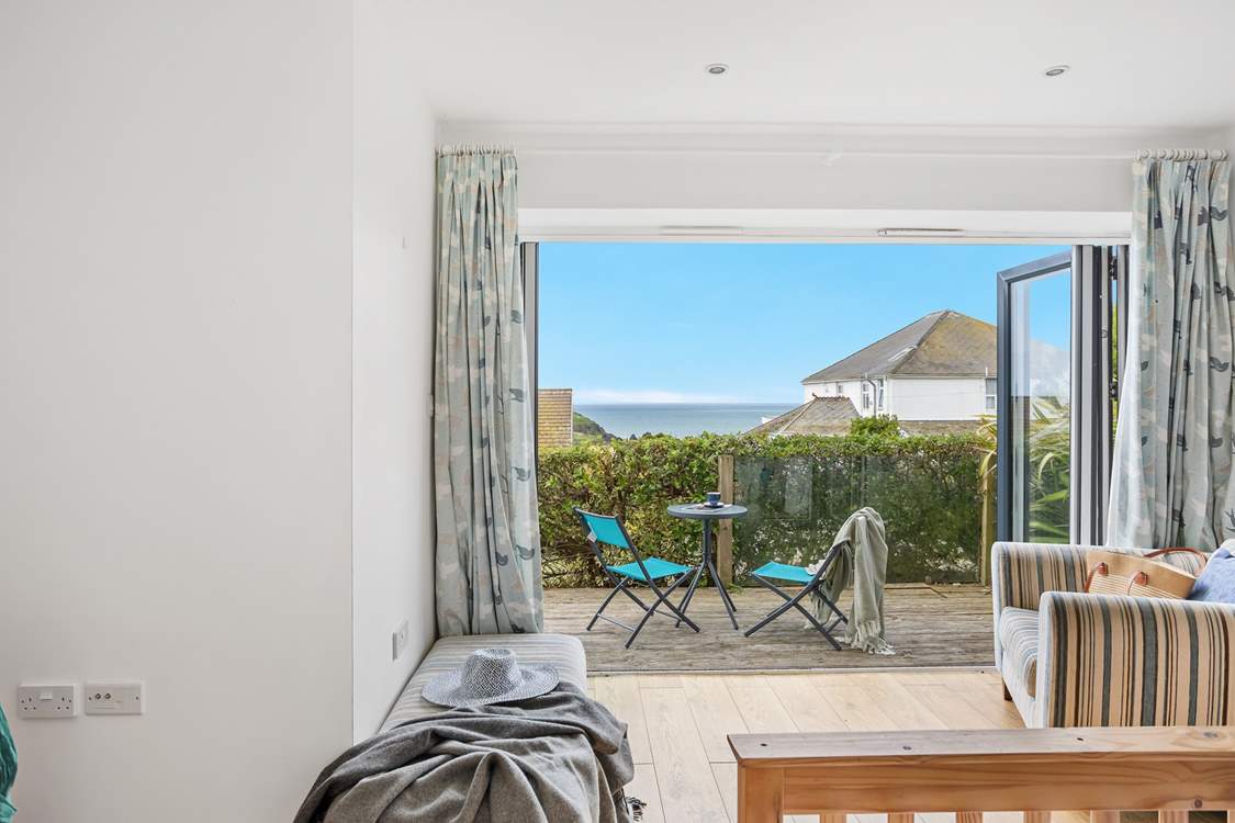 Enjoying your morning coffee and paper in this delightful spot is the best way to start any day.
