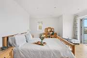 Bedroom 1 is so light and airy.