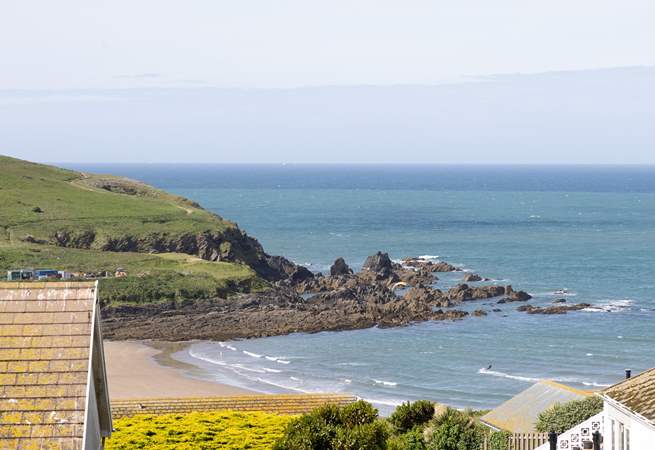 What a view, and it's all yours from the balcony window.