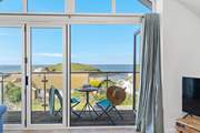 Sitting out on the balcony to enjoy the views out to sea and over to Burgh Island is such a treat.