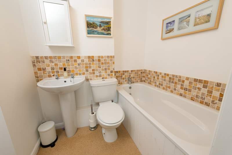 This is the en suite bathroom on the first floor.