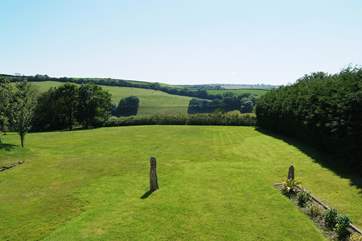 The view from Bedroom 3 on the first floor.