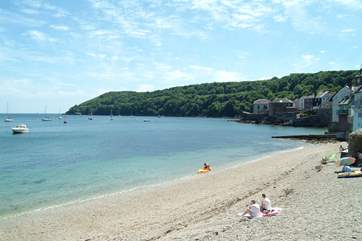 The beach at Cawsand.